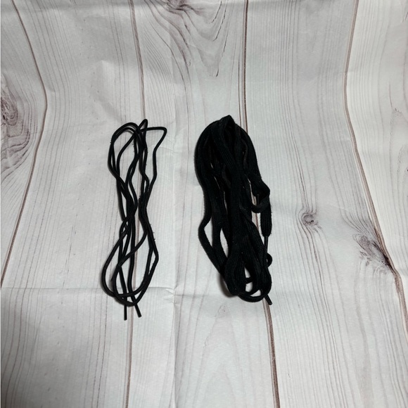 Black Combat Boots with Floral Lining - Picture 13 of 13